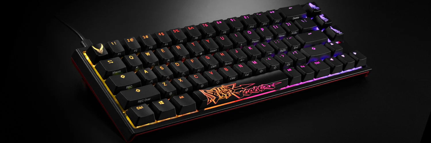 PowerColor USB-C x Ducky One 2 SF RGB Mechanical Keyboard, Kailh